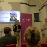 Dr Susan Parham at the launch of Garden Cities - Why Not?
