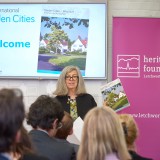 Dr Susan Parham at the launch of Garden Cities - Why Not at the Institute